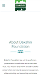Mobile Screenshot of dakshin.org