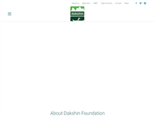 Tablet Screenshot of dakshin.org